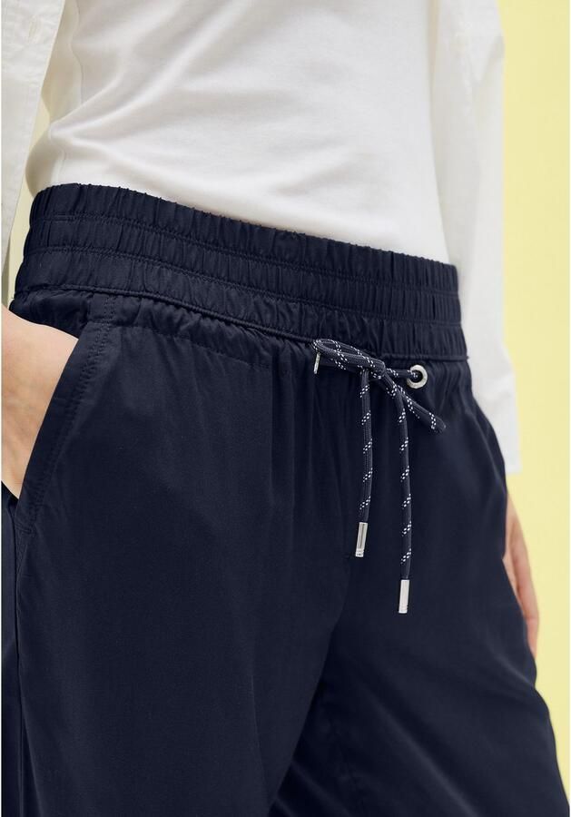 Cecil Stoffen broek Stijl Chelsea Zomerbroek met elastische band - Foto 2