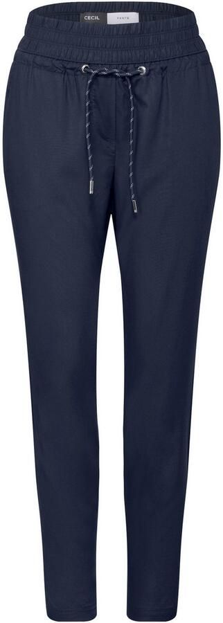 Cecil Stoffen broek Stijl Chelsea Zomerbroek met elastische band - Foto 6