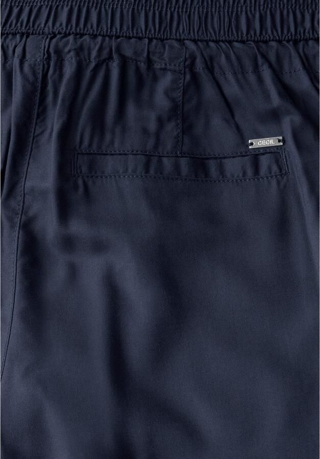 Cecil Stoffen broek Stijl Chelsea Zomerbroek met elastische band - Foto 4