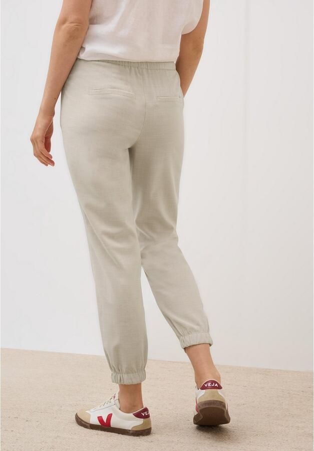 Cecil Stoffen broek Stijl Chelsea Zomerbroek met elastische tailleband met trekkoord - Foto 2
