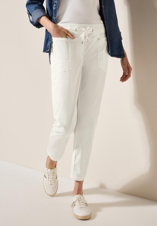 Cecil Stoffen broek Stijl Chelsea Zomerbroek met trekkoord - Foto 7