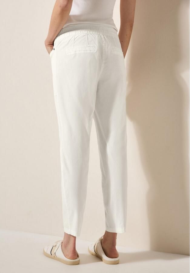 Cecil Stoffen broek Stijl Chelsea Zomerbroek met trekkoord