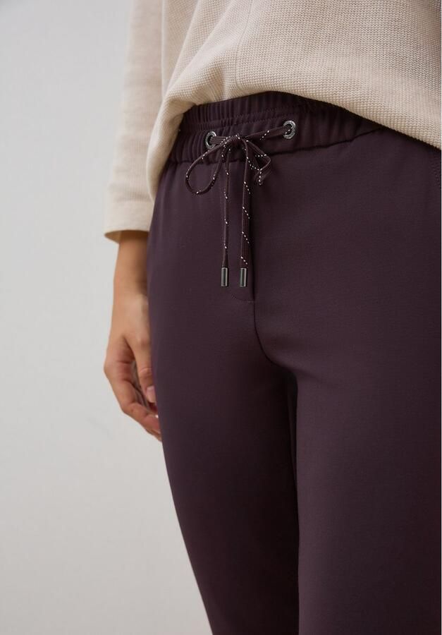 Cecil Stoffen broek Stijl Tracey met elastische band en rijgkoord - Foto 3