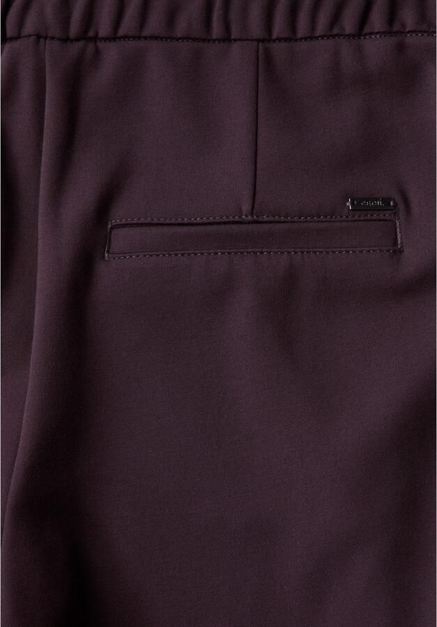 Cecil Stoffen broek Stijl Tracey met elastische band en rijgkoord - Foto 4