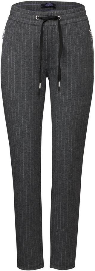 Cecil Stoffen broek Stijl Tracey Zomerbroek in krijtstreep-look - Foto 7