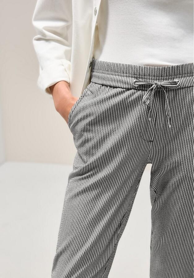 Cecil Stoffen broek Stijl Tracey Zomerbroek in strepenlook