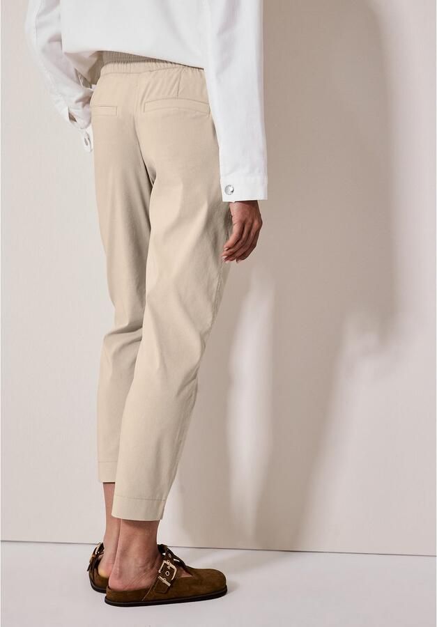 Cecil Stoffen broek Stijl Tracey Zomerbroek met tunnelkoord