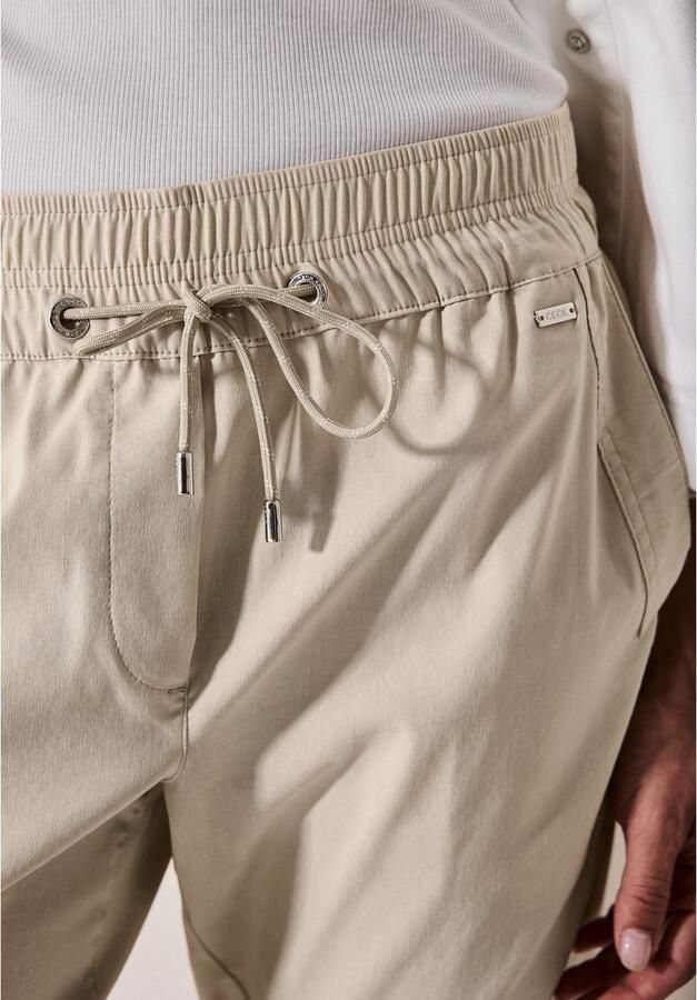 Cecil Stoffen broek Stijl Tracey Zomerbroek met tunnelkoord - Foto 2