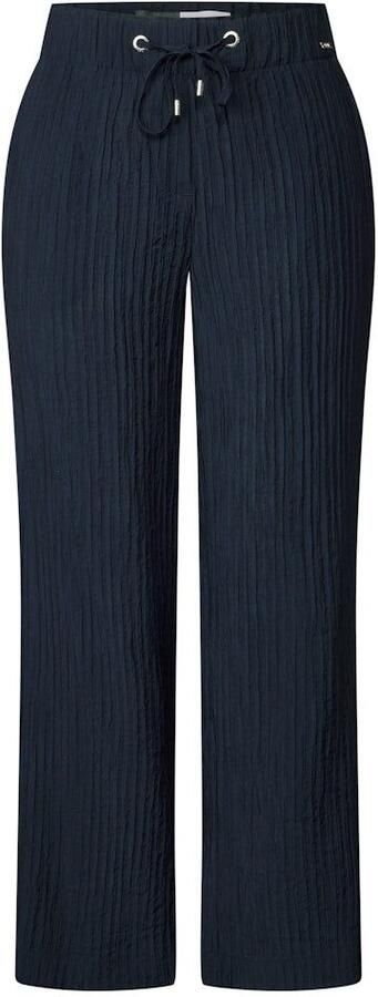 Cecil Stoffen broek Style Neele in loose fit structuur broek - Foto 4