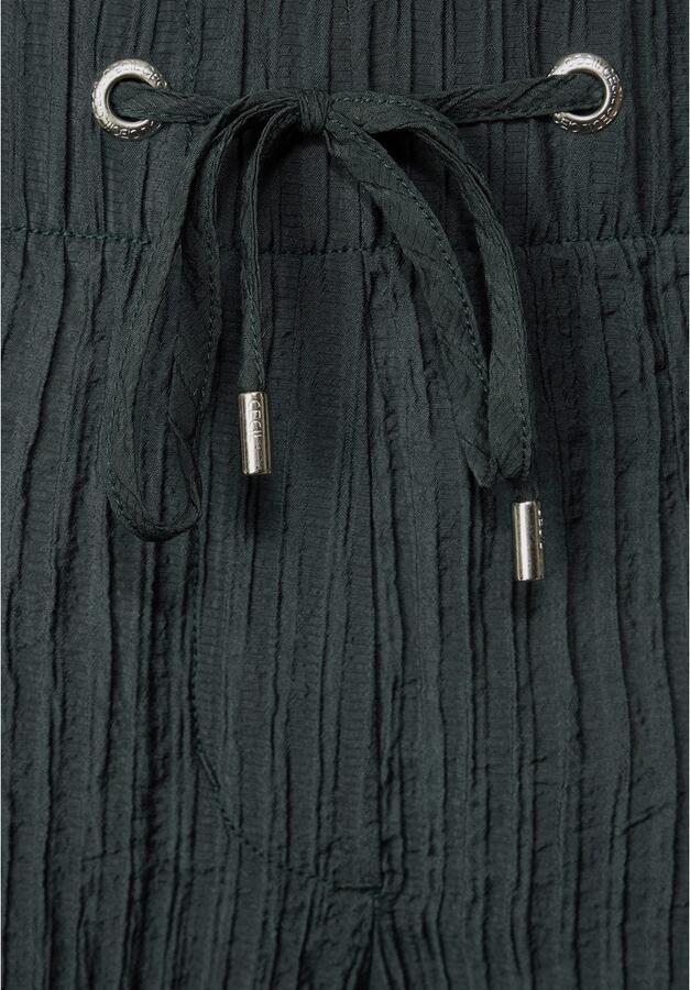 Cecil Stoffen broek Style Neele in loose fit structuur broek - Foto 4