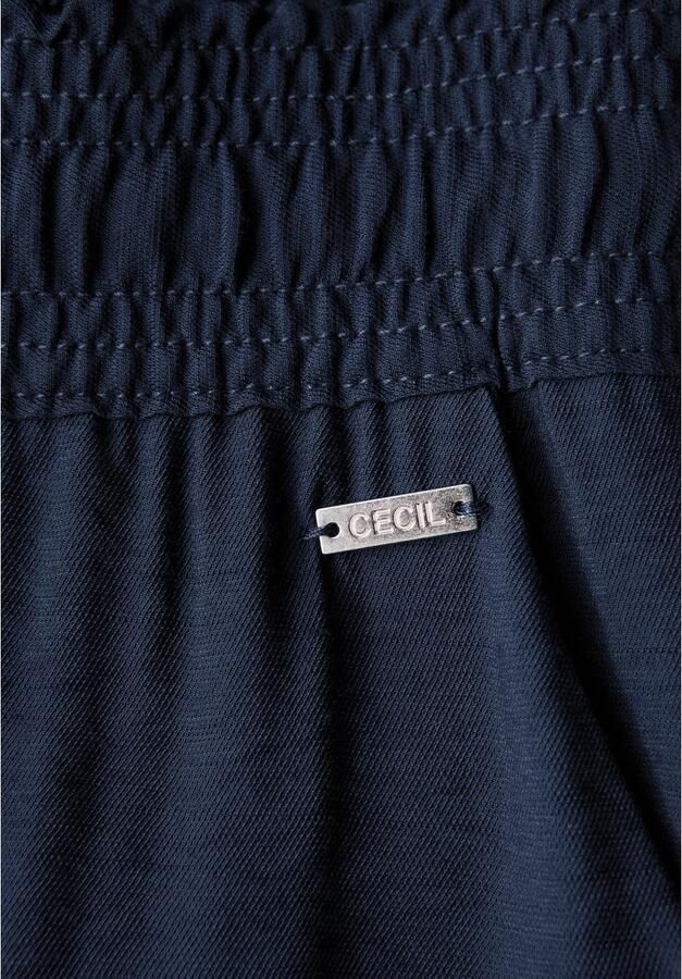 Cecil Stoffen broek Style Neele Zomerbroek 7 8 twill met structuur - Foto 3