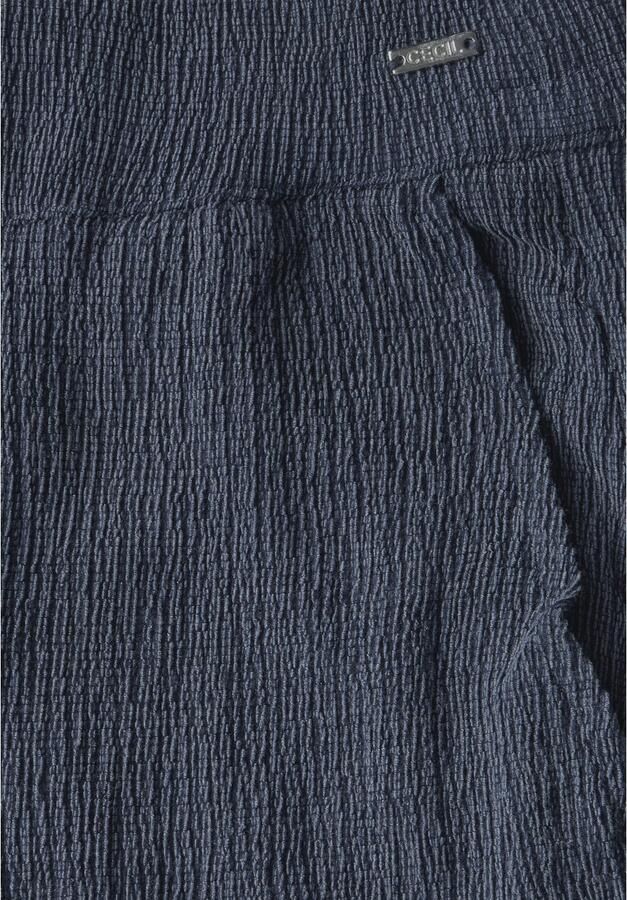 Cecil Stoffen broek Style Neele Zomerbroek in structuur-look - Foto 5