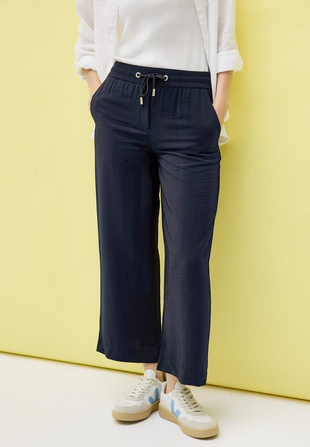 Cecil Stoffen broek Style Neele Zomerbroek met elastische band - Foto 8