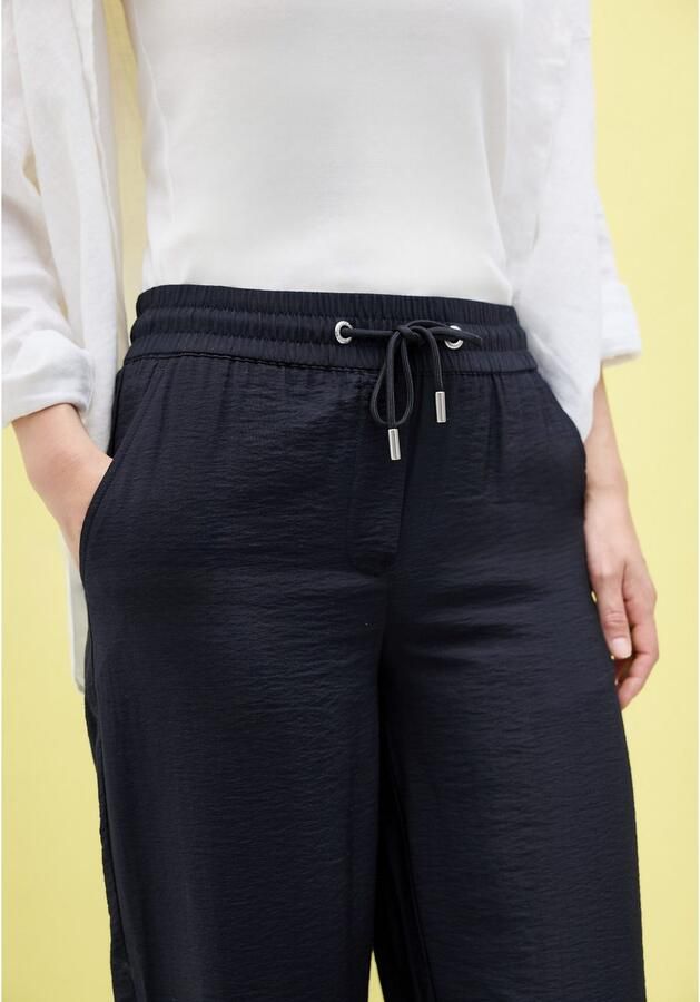 Cecil Stoffen broek Style Neele Zomerbroek met elastische band - Foto 2