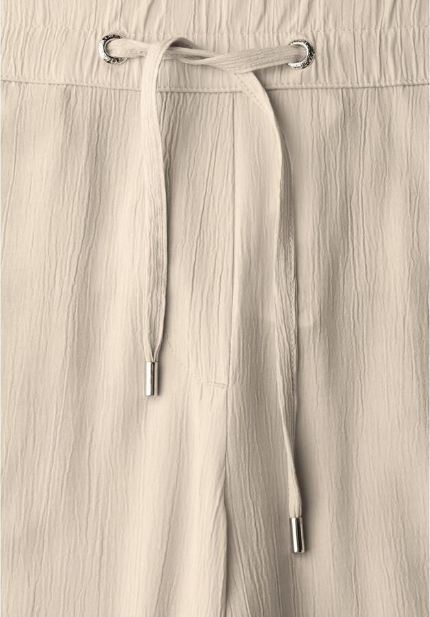 Cecil Stoffen broek Style Neele Zomerbroek met elastische tailleband en trekkoord - Foto 2