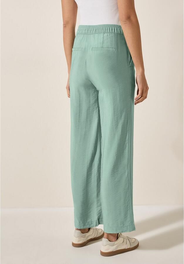 Cecil Stoffen broek Style Neele Zomerbroek met elastische tailleband met trekkoord - Foto 7