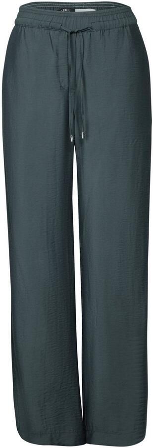 Cecil Stoffen broek Style Neele Zomerbroek met elastische tailleband met trekkoord - Foto 6