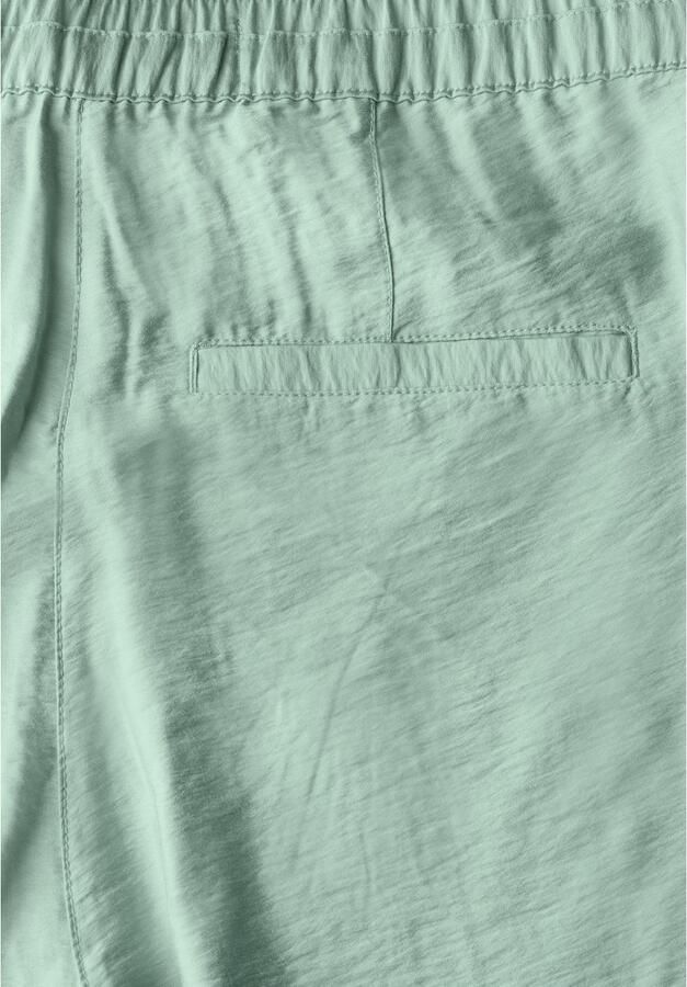 Cecil Stoffen broek Style Neele Zomerbroek met elastische tailleband met trekkoord