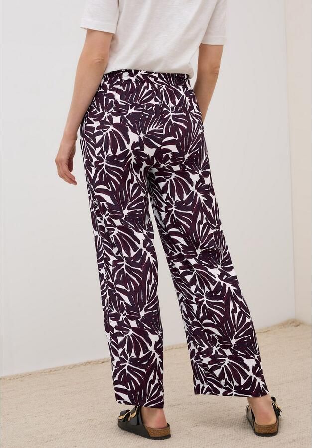 Cecil Stoffen broek Style Neele Zomerbroek met grafisch patroon - Foto 2