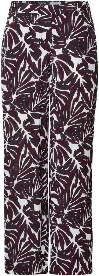 Cecil Stoffen broek Style Neele Zomerbroek met grafisch patroon - Foto 4