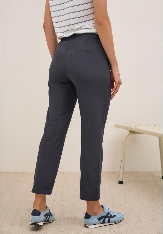 Cecil Stoffen broek Style Tracey Light met elastische band en rijgkoord