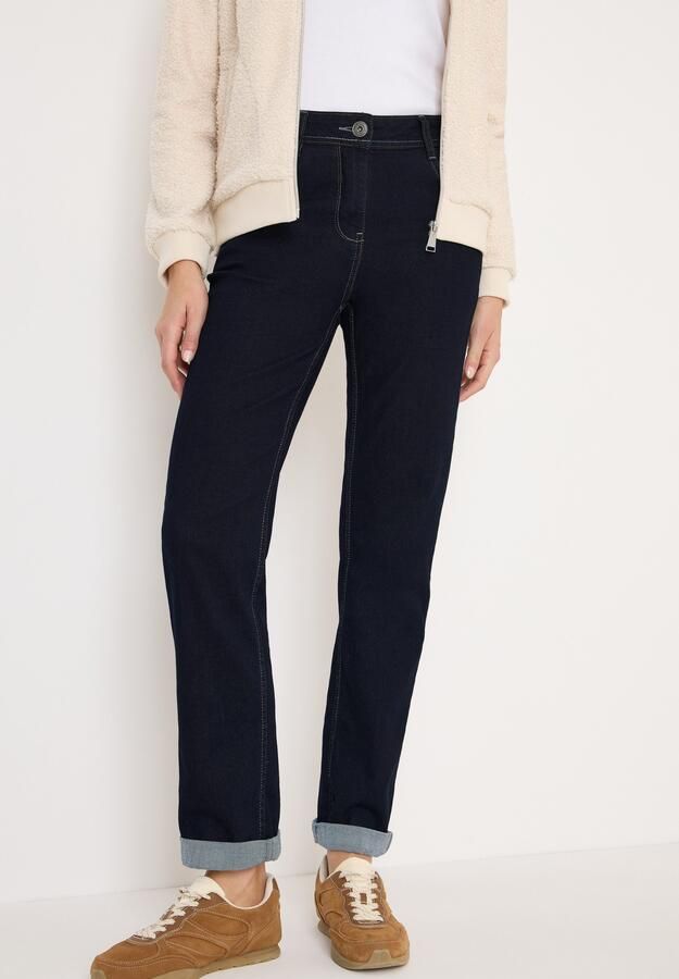 Cecil Straight jeans Stijl Toronto in slim fit en met stretch - Foto 5