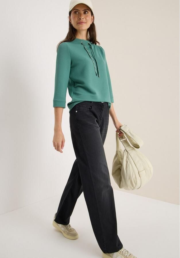 Cecil Sweatshirt met 3 4-mouwen - Foto 6