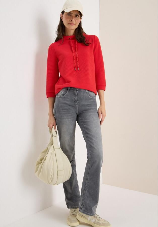 Cecil Sweatshirt met 3 4-mouwen - Foto 5