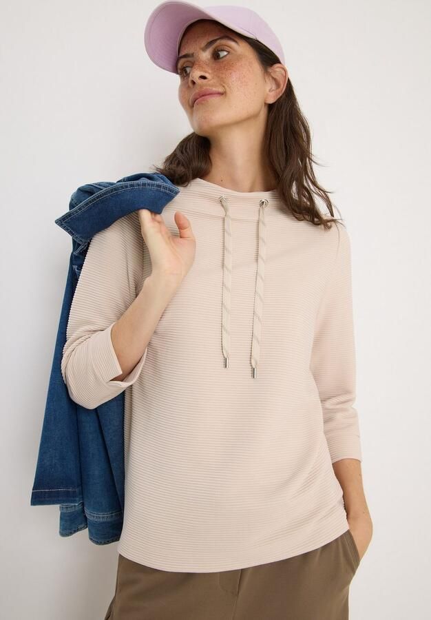 Cecil Sweatshirt met 3 4-mouwen - Foto 3