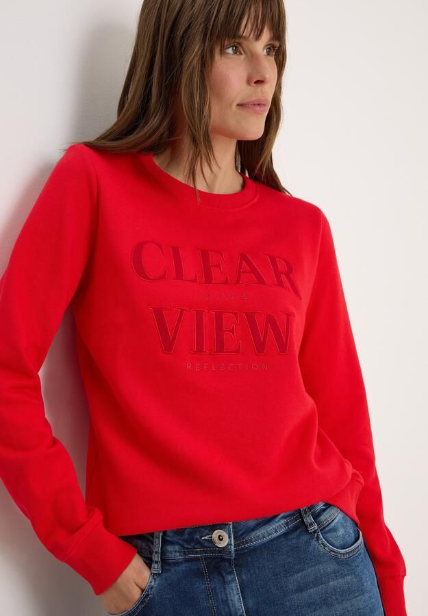 Cecil Sweatshirt met belettering artwork - Foto 7