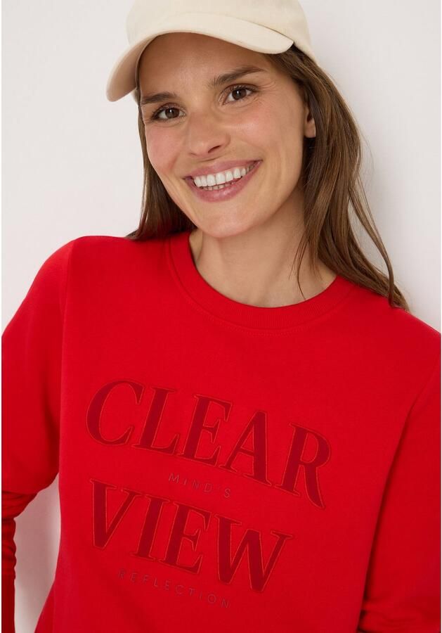 Cecil Sweatshirt met belettering artwork - Foto 3