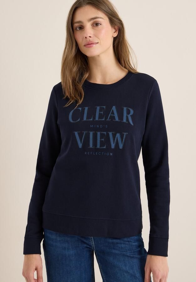 Cecil Sweatshirt met belettering artwork - Foto 7
