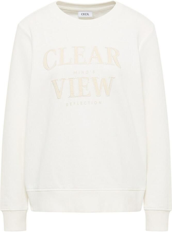 Cecil Sweatshirt met belettering artwork