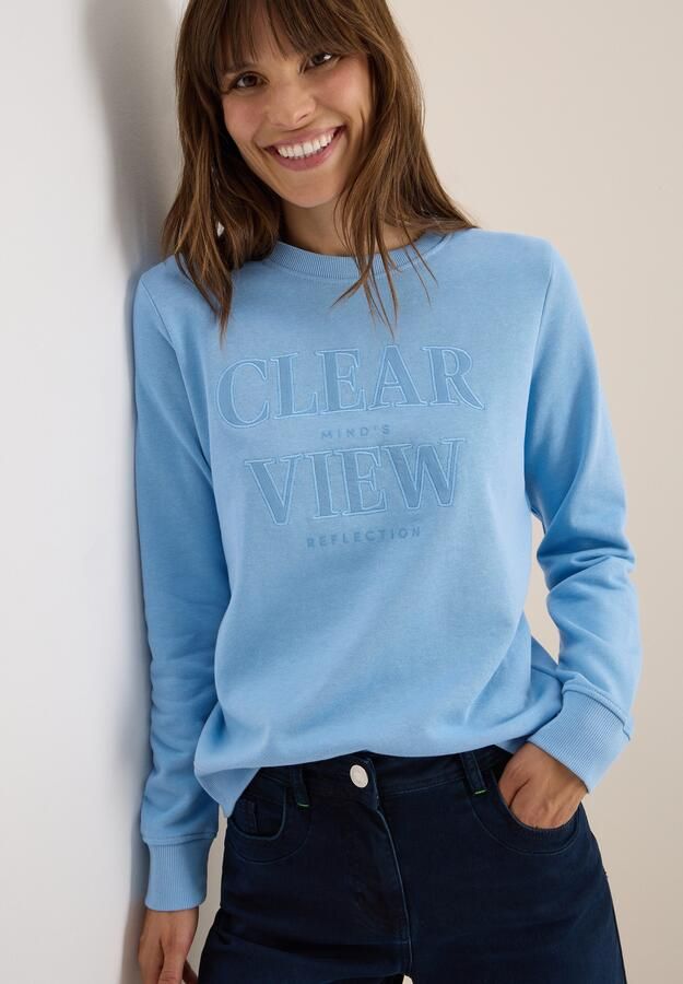 Cecil Sweatshirt met belettering artwork - Foto 7