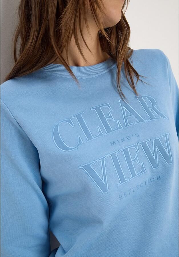 Cecil Sweatshirt met belettering artwork - Foto 5