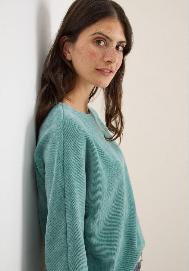 Cecil Sweatshirt met boothals - Foto 3