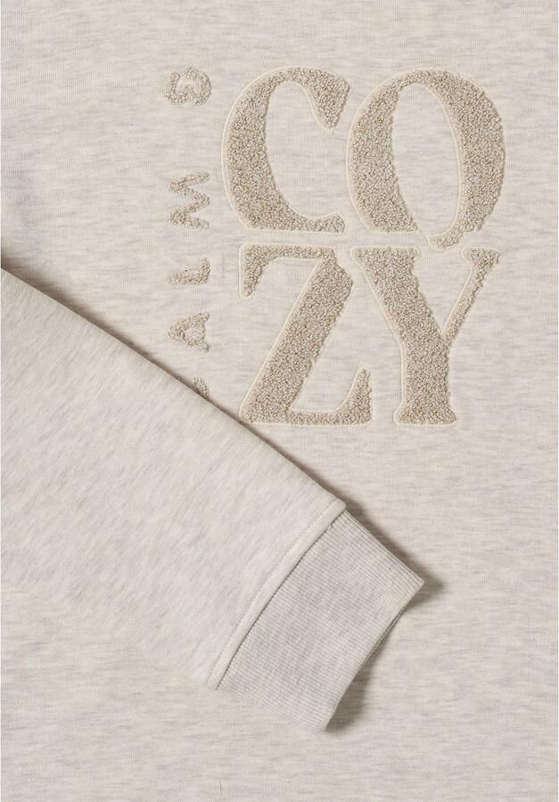 Cecil Sweatshirt met embroidery en borduursel