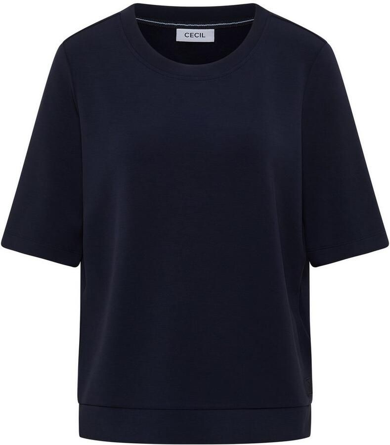 Cecil Sweatshirt met splitjes opzij