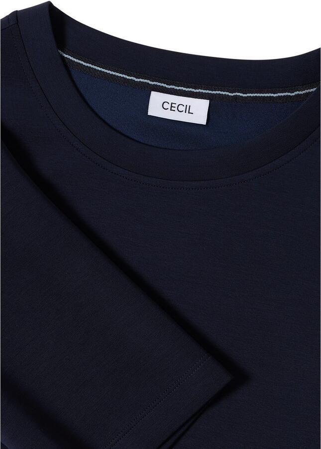 Cecil Sweatshirt met splitjes opzij - Foto 2