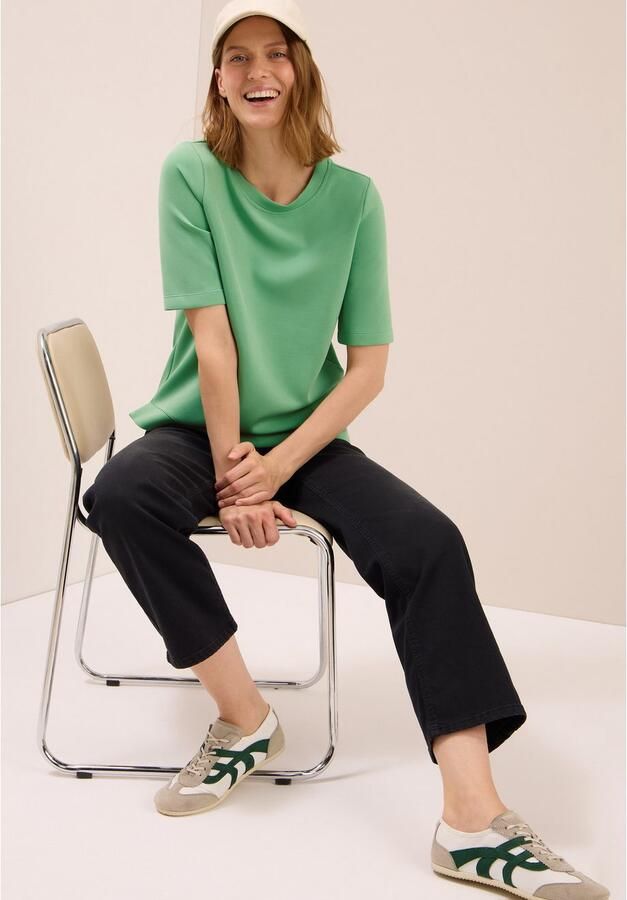 Cecil Sweatshirt met splitjes opzij - Foto 3