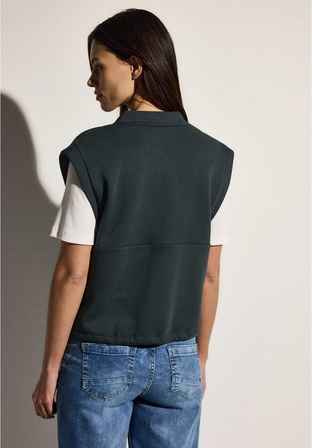 Cecil Sweatvestje met een rijgkoord bij de zoom - Foto 2