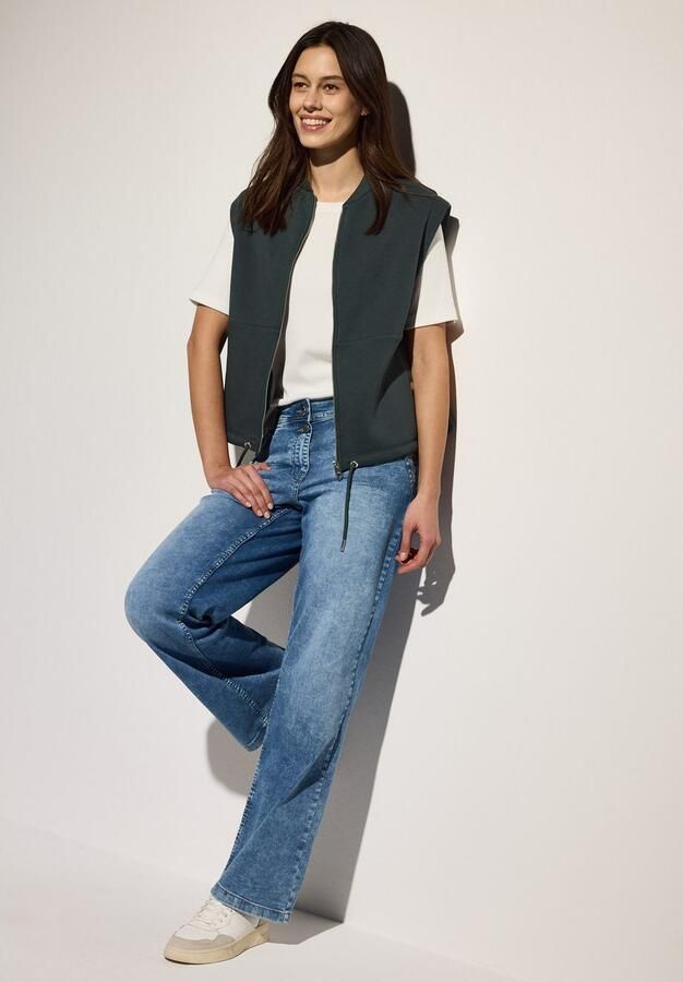 Cecil Sweatvestje met een rijgkoord bij de zoom - Foto 6