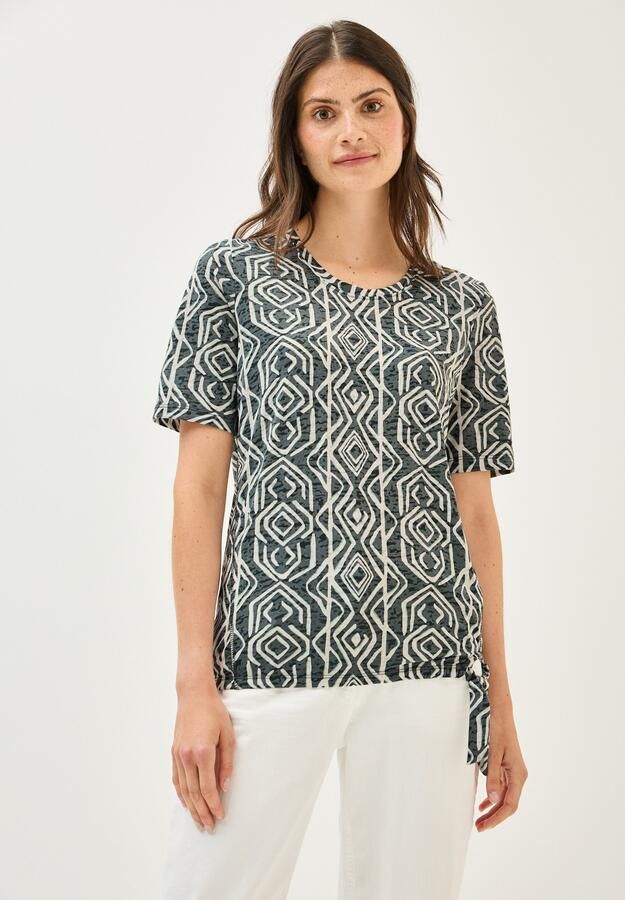 Cecil T-shirt in etskant-look - Foto 7