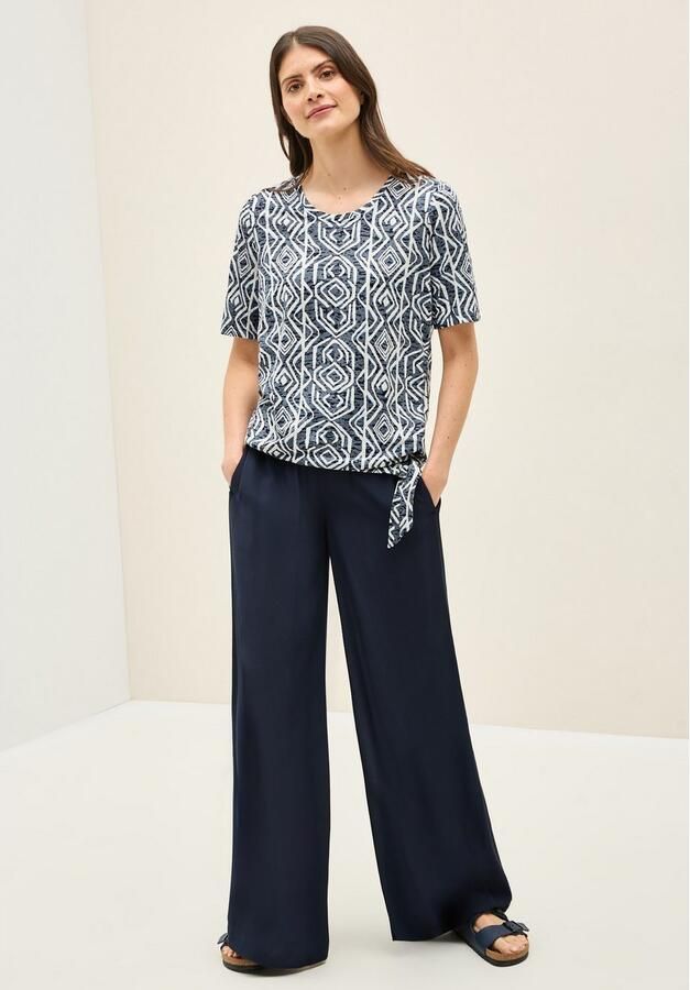 Cecil T-shirt in etskant-look - Foto 4