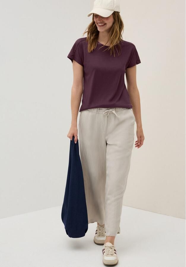 Cecil T-shirt in etskant-look - Foto 2