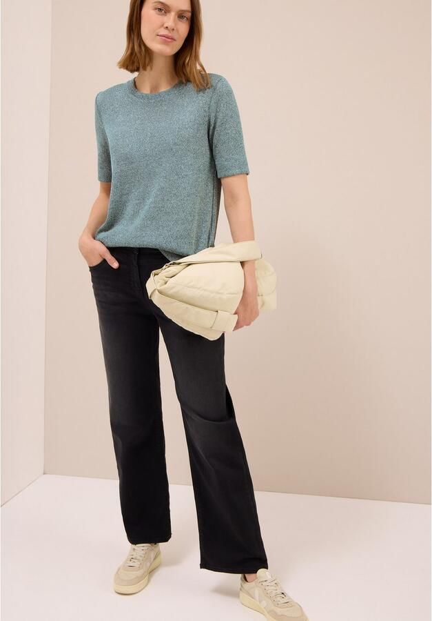 Cecil T-shirt in fijne tricot-look - Foto 6