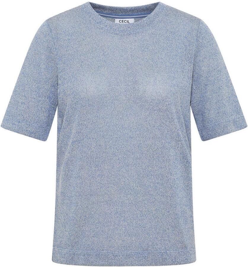 Cecil T-shirt in fijne tricot-look