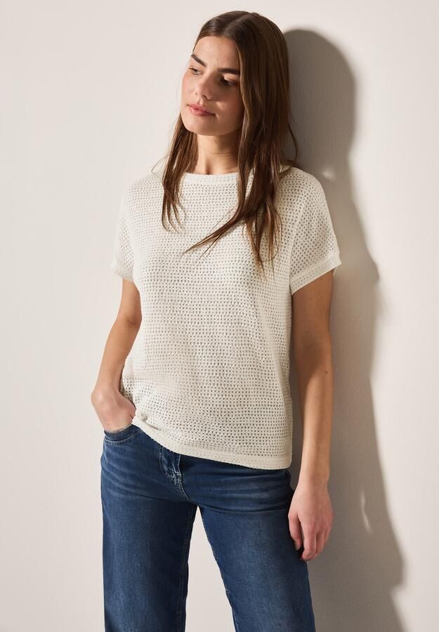 Cecil T-shirt in luchtige brei-optiek - Foto 7