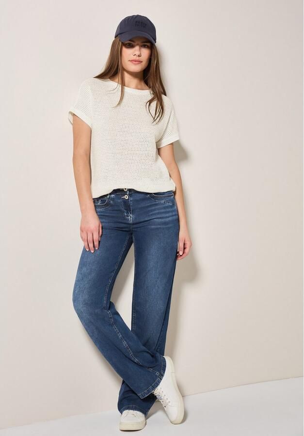 Cecil T-shirt in luchtige brei-optiek - Foto 5