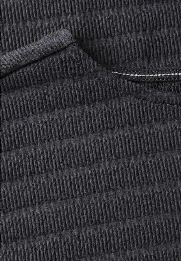 Cecil T-shirt in smock-look en met knoopdetail - Foto 3